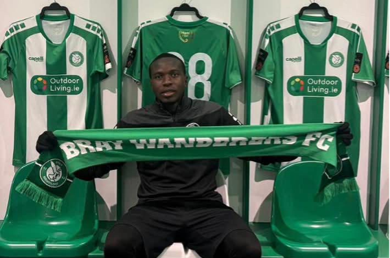 John B. Sesay Joins Irish First Division Side Bray Wanderers