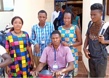 Physically Challenged Students appeal for Support