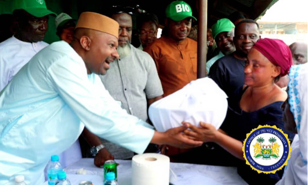 VP Juldeh Jalloh Unites SLPP Kenema District￼