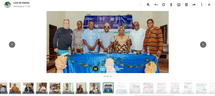 Key Highlights of MoICE Press Conference in Bonthe￼