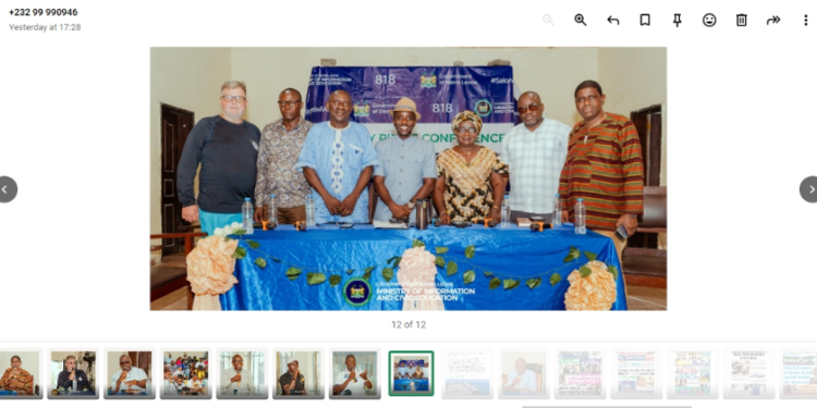 Key Highlights of MoICE Press Conference in Bonthe￼