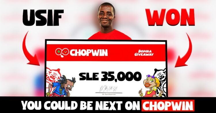 Makeni Pump Attendant Wins SLe 35,000 from ChopWIN