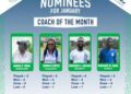 Marampa Mines Women’s Premier League Nominated Coaches Of The Month: January 2026