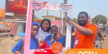 QCell Storms Freetown with Surprise Gifts for Subscribers