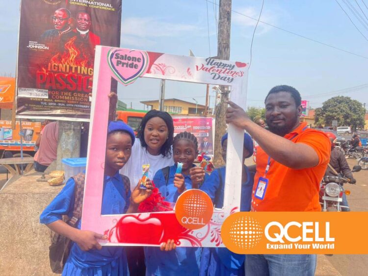 QCell Storms Freetown with Surprise Gifts for Subscribers