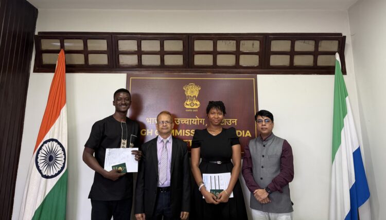 Two Sierra Leoneans Head to India for Specialised Training Under ITEC Programme