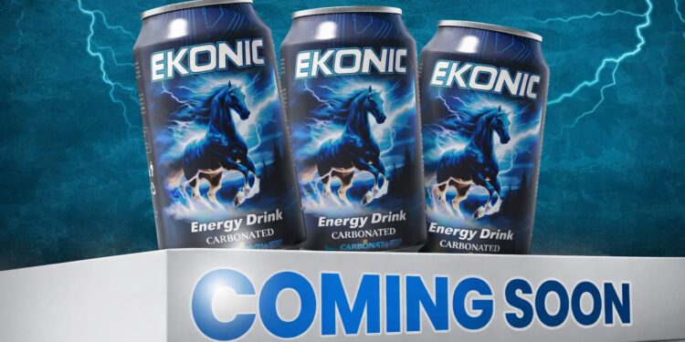 Icona London Set to Launch Ekonic Energy Drink in April