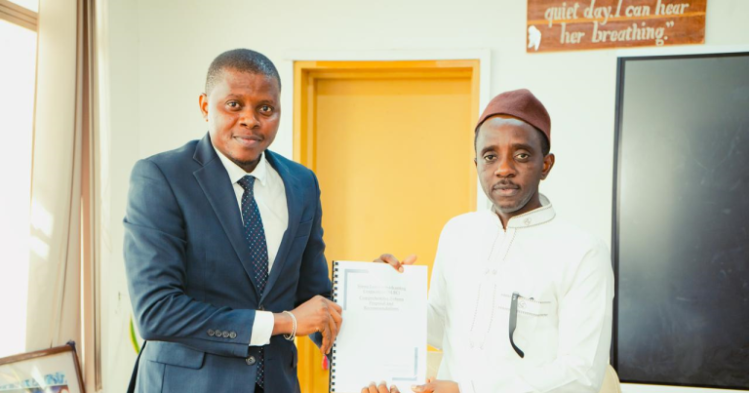 Information Minister Receives SLBC Reform Documents From MRCG