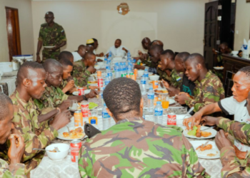 After Diplomatic Resolution…VP Receives Soldiers Released by Guinean Government