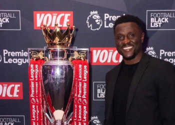 Rodney Strasser Put Sierra Leone on Global Stage at Premier League’s Football Black List Celebration.