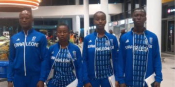 Sierra Leone’s under-17 wrestling team departs for a regional tournament, eyeing qualification for the Summer Youth Olympics.