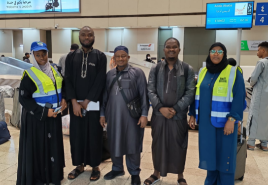 1st Batch 150 Sierra Leonean Diaspora Pilgrims Arrive in Madinah for Hajj 