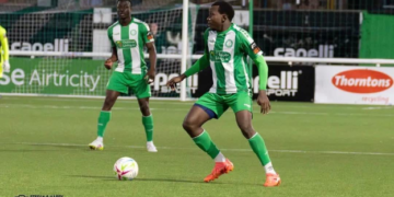 John Belili Sesay Bags First Goal in 5-1 Rout
