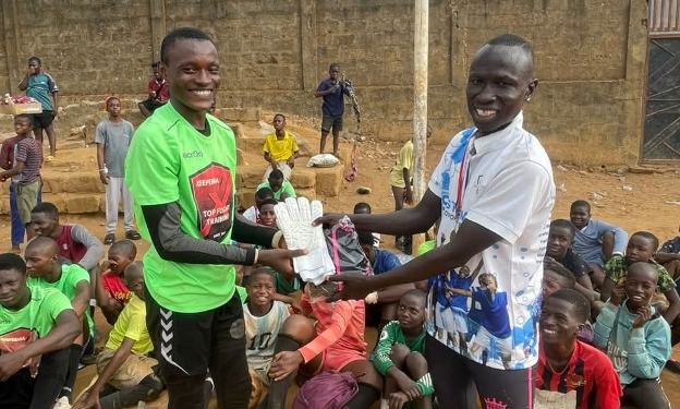 NetQueen Gears Extends Helping Hand to Sierra Leone’s AS Elite Goalkeeping Academy