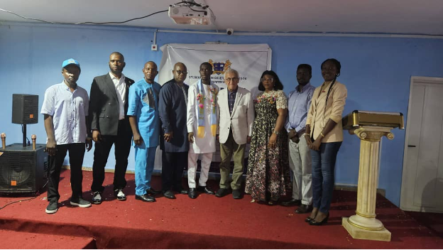 At Inauguration ceremony in Freetown…Dr Adonis Abboud Addresses UNIMTEC Students Union