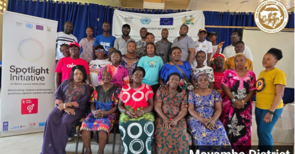 WFSL Concludes One-Week Capacity Building Training Across Three Districts Under Spotlight Initiative 2.0