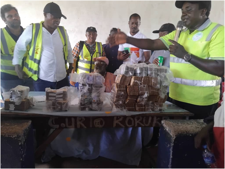 OJASKARA SL Ltd Pays NLE 1.5m Surface Rent To 3 Chiefdoms In Port Loko & Tonkolili